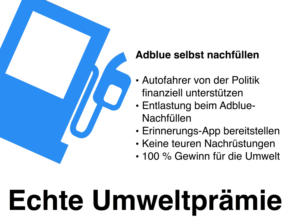 Diesel-Umrüstung – AdBlue selbst nachfüllen